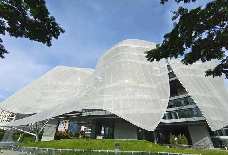 一座有骨骼、有皮肤的建筑