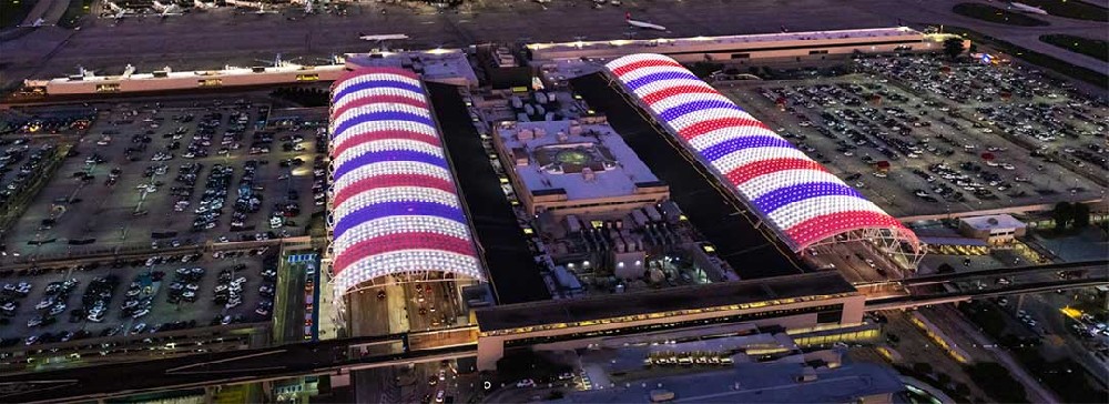 亚特兰大机场ETFE气枕遮棚：超大跨度空港标杆工程全解析